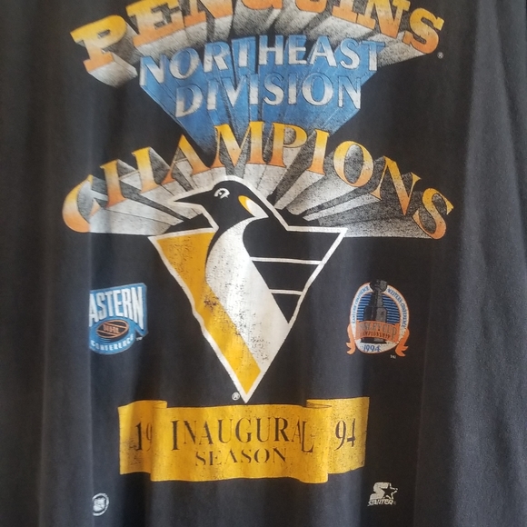 90s Pittsburgh Penguins Starter Tshirt - Picture 2 of 6